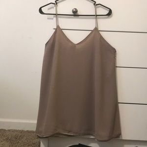 tan tank top